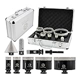 Diamond Core Drill Bit Set - FOCSTOL 9pcs