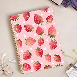 Stanoha Cute Spiral Notebook journal A4 Aesthetic
