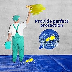Tarp 5x7 ft 100% Waterproof Uv Resistant High