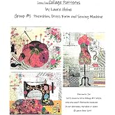 Laura Heine Teeny Tiny Applique Collage Group #5 Pattern, 16 x 20 Inch