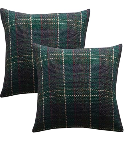Awowee Tardigrade (Water Bear) Flax Throw Pillow Cover - 18x18 Inch Cotton Linen