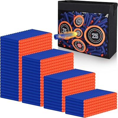 Mlikero 600 Refill Darts Foam Ammunition for Nerf N-Strike Elite Blasters