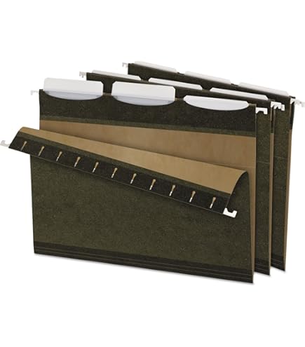 Pendaflex Reinforced Hanging File Folders With Printable Tab Inserts - View #3