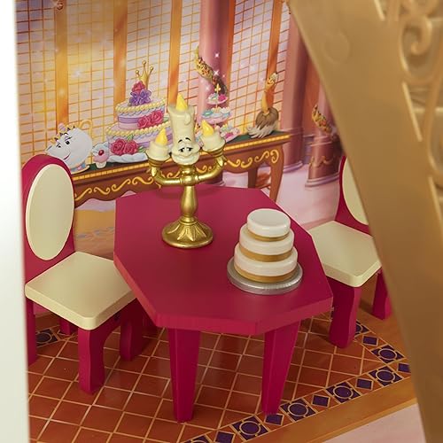 KidKraft Disney Princess Belle Enchanted Dollhouse in Kuwait