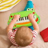 Battat Toddler Musical Instrument Animal Keyboard Piano Crocodile 5 Settings 2+ view 4