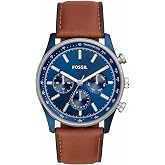 Fossil Sullivan Multifunction Brown Leather Watch BQ2512