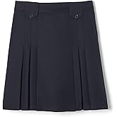 French Toast Big Girls' Front Pleated Skirt with Tabs
