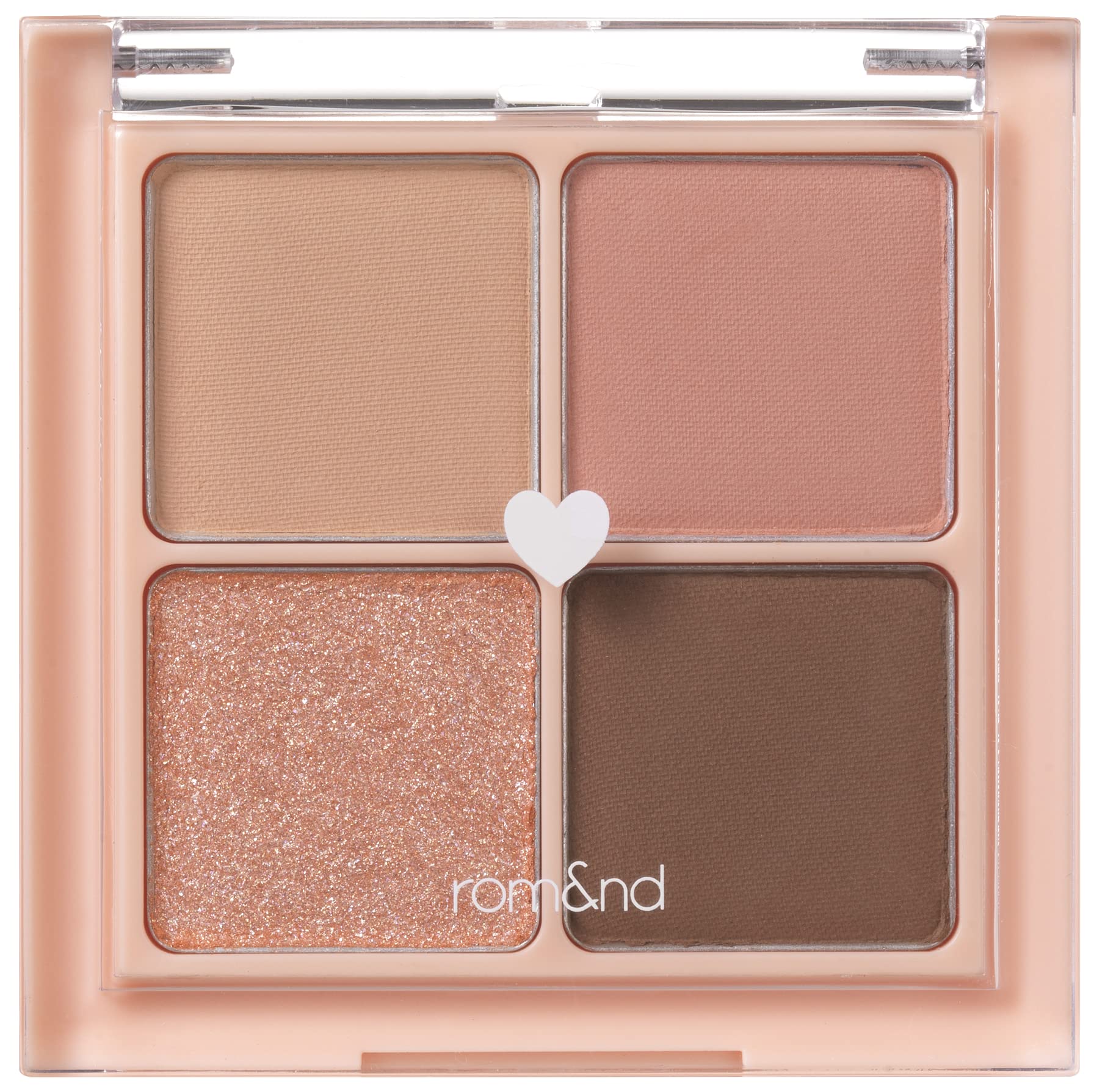 rom&nd Better Than Eyes 4 ColorsㅣMake up Eyeshadow PaletteㅣWarm Natural Cosmetic Eye ShadowsㅣK-beauty Korean Cosmetics 6g/0.21oz (01 DRY MANGO TULIP)