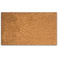 PLUS Haven Coco Coir Door Mat with Heavy Duty Backing, Natural Doormat, 17”x30” Size, Easy to Clean Entry Mat, Beautiful Colo