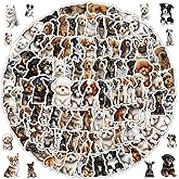 100 Pieces Cute Dog Stickers Puppy Decals Vinyl Waterproof Stickers Decals for Kids Teen Laptops Water Bottle Notebook Luggage Skateboard Phone