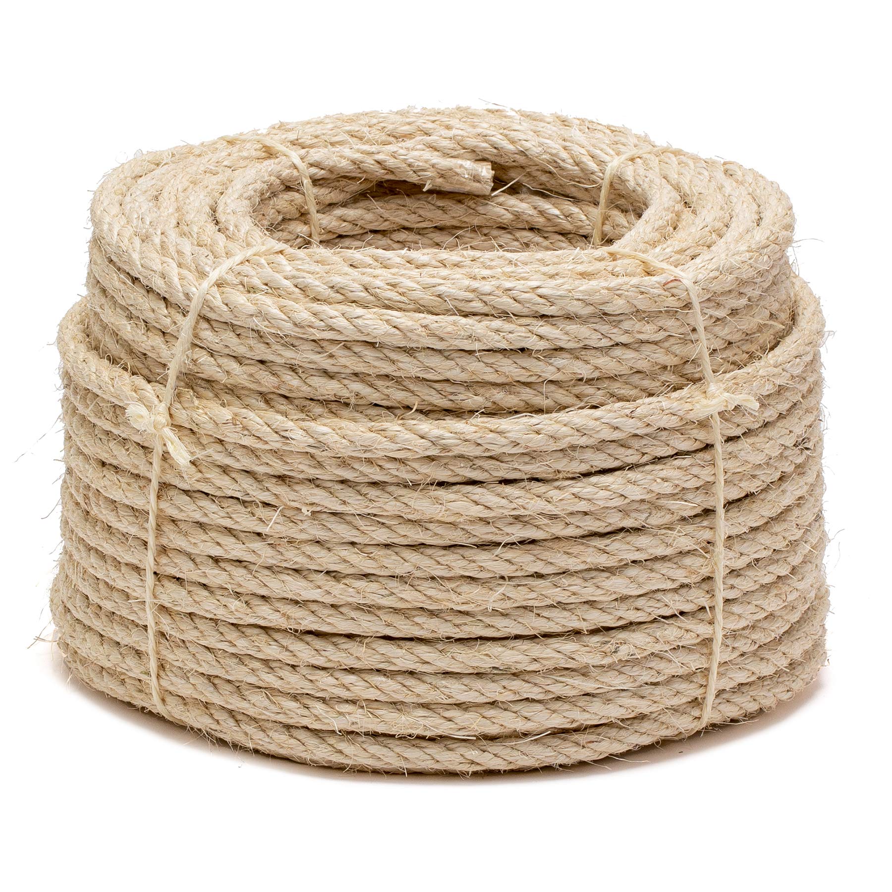 La cordeline 388-50 Sisal Rope Diameter 10 mm – Crown of 50 m, Natural, 50M