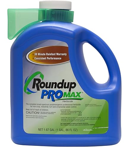 Amazon.com: Roundup Pro Herbicide Industrial Weed Control for Annual and  Perennial Weeds such as Woody Brush, Trees, and Vines, 2.5 Gal. : Patio,  Lawn & Garden