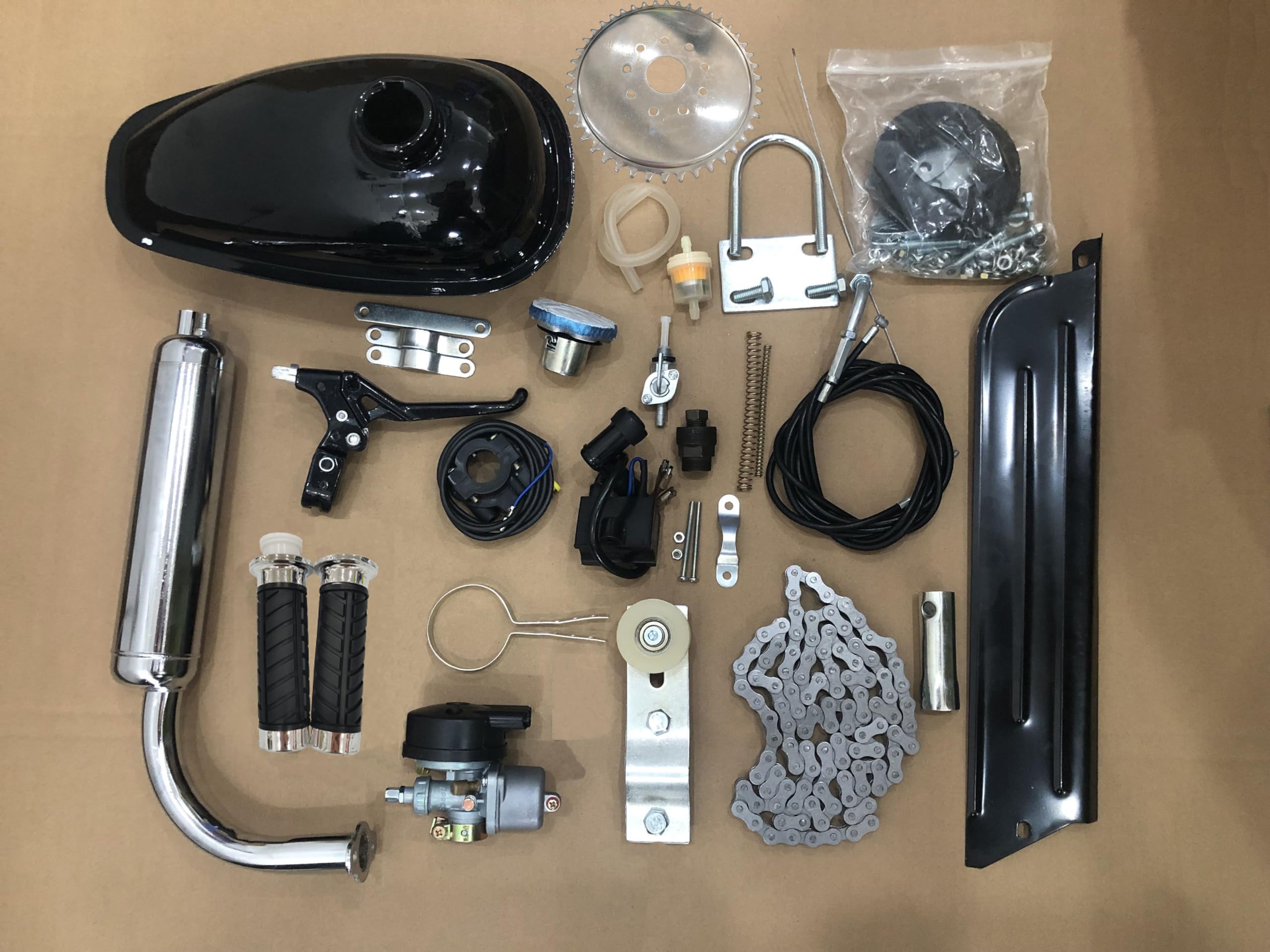 Photo 1 of DONSP1986 Excluding Motor, Complete Accessaries Set Only - 2 Stroke 66cc/80cc/YD100cc Spare Parts-Motorized Bicycle