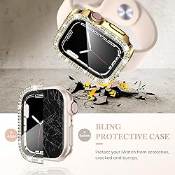 Goton 4-Pack Bling Screen Protector for Apple Watch