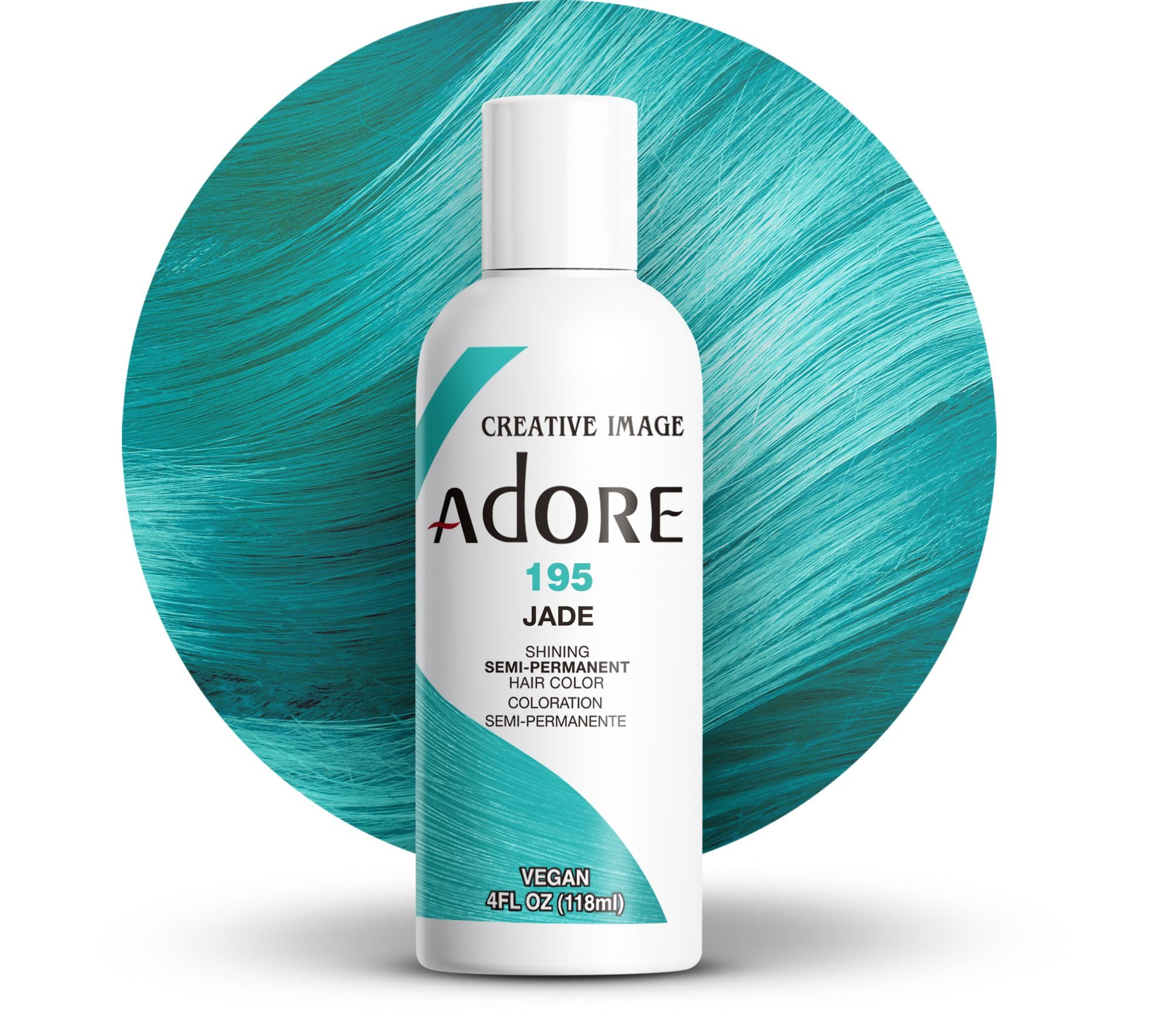 Adore Shining Semi Permanent Hair Colour, 195 Jade