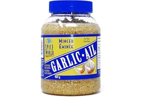 Spice World Minced Garlic – 907 Grams – Ready-to-Use – Sodium, Fat and Gluten-Free