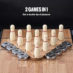 VEVOR Shuffleboard Table, 9 ft Shuffleboard for