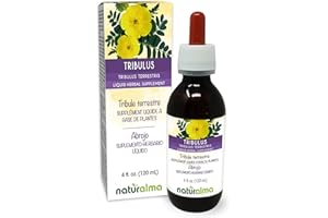 Naturalma Tribulus (Tribulus terrestris) Fruit Alcohol-Free Tincture - 4 fl oz Liquid Extract in Drops - Herbal Supplement - Vegan