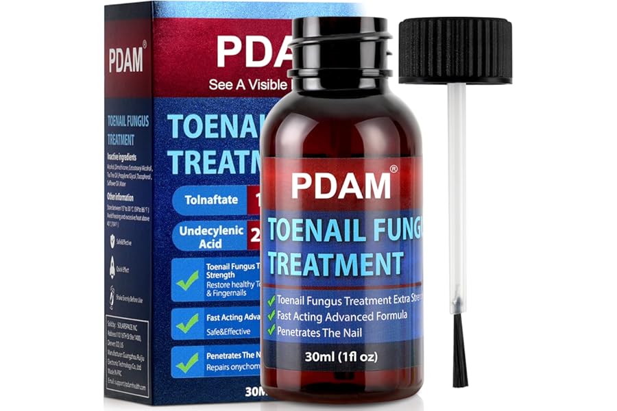 Toenail Fungus Treatment Extra Strength – Toe Nail Fungus Treatments for Thick, Nail Strengthener and Growth, Nail Fungus Treatment Extra Strength for Broken, Discolored Nail & Ingrown Toenail – 30ml