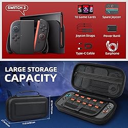 TiMOVO Carrying Case for Nintendo Switch 2