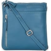 Leather Crossbody Bags for Women - Ladies Sling Handbags - Medium Cross body Purses Handbags - Purses For Women