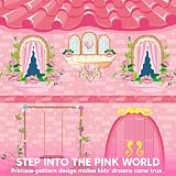 JOYIN Pink Princess Castle Play Tent Kids Pop Up Indoor Outdoor Girls view 6
