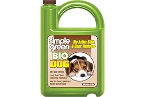 Simple Green Bio Active Stain & Odor Remover for Pet & Carpet- Pet & People Safe (1 Gal), Milky White, 128 Fl Oz (Pack of 1)