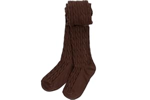 Leveret Girls Tights Baby/Toddler/Big Girls Cable Tight Variety if Colors (Size 6 Months-14 Years)