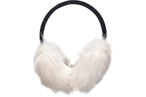 ZLYC Womens Girls Winter Fashion Adjustable Faux Fur EarMuffs Ear Warmers