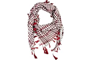 VIVIAN & VINCENT Shemagh Tactical Desert Scarf Keffiyeh Scarf Wrap for Men And Women