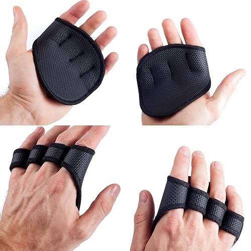 Weightlifting Straps Anti-Slip Silicone Lifting Wrist Straps Strength