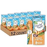 Crystal Light Peach Iced Tea Artificially Flavored