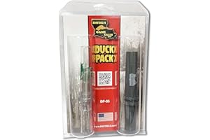Haydel's Game Calls Inc. DP-05 Duck Call Pack, Includes DR-85 and GW-01