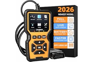 ZMOON ZM201 Professional OBD2 Scanner Diagnostic Tool, Enhanced Check Engine Code Reader with Reset OBDII/EOBD Car Diagnostic Scan Tools for All Vehicles After 1996, 2025 Upgraded