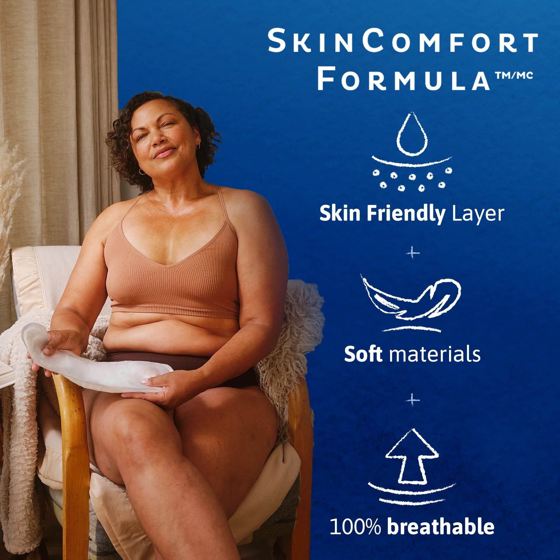 Tena Sensitive Care Incontinence Pads, Bladder Control & Postpartum for Women, Ultimate Absorbency, Regular Length - 156 Count