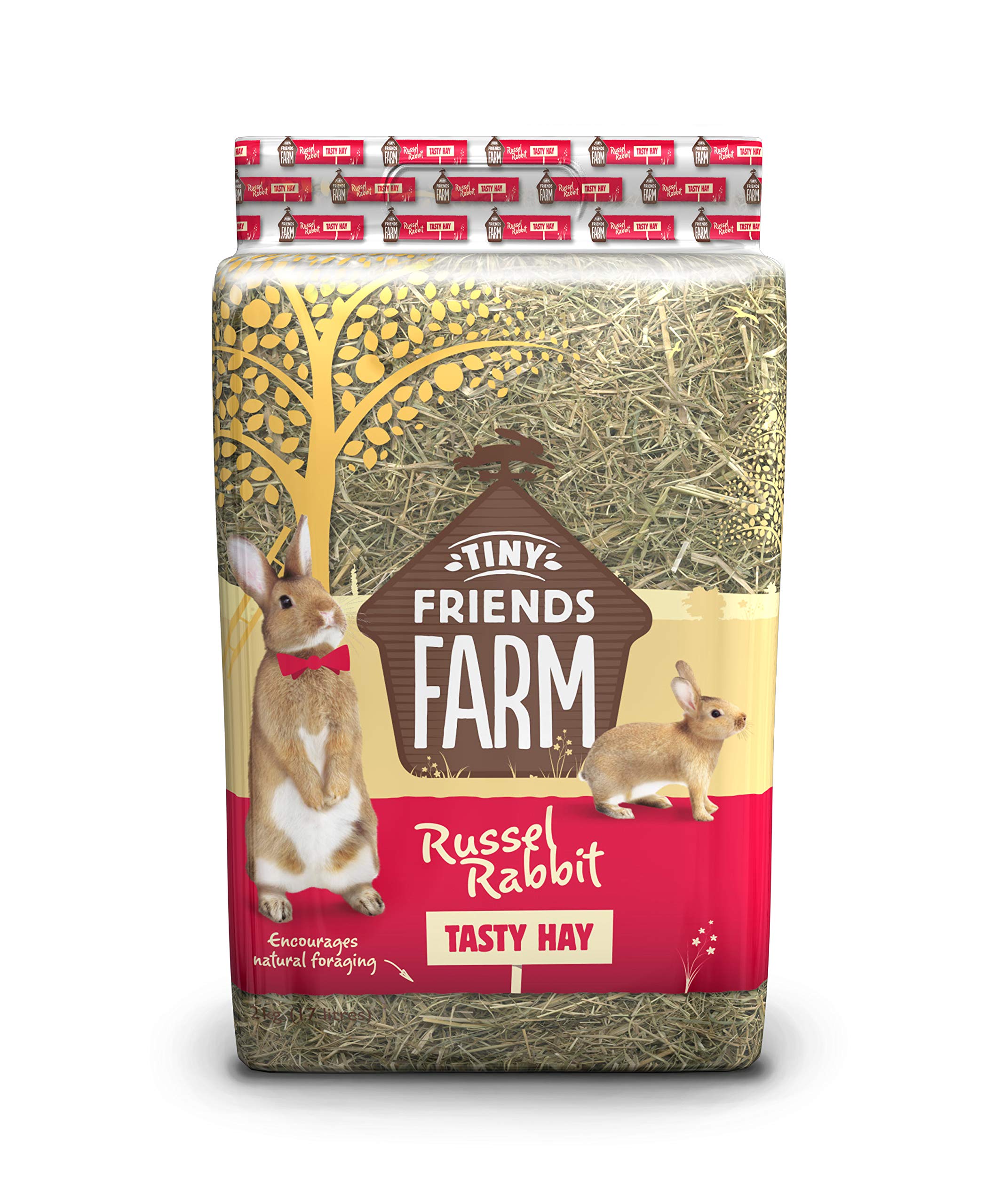 Supreme Natural Meadow Hay 2kg (Pack of 1), ‎Transparent