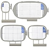 New brothread Embroidery Machine Hoop 4 in 1 Set