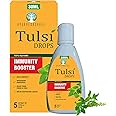AYURVEDASHREE Tulsi Drops Natural Immunity Booster 30 ML Pack - Certified 5 Different Rare Tulsi, Holy Basil Drops 30 ML