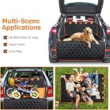 JOEJOY Car Boot Liners for Dogs Nonslip Waterproof Trunk Cover 185x125cm view 5
