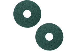 Penitue 2pcs 437.056 Cleaning Pad for Orbiter, 12in Green Floor Scrubber Buffer Polishing Pads Commercial Polish Replacement 