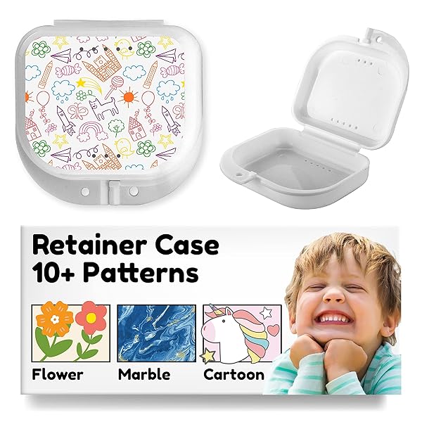 Cute Retainer Cases, Retainer Holder Case 1 Pack, Aligner Case with