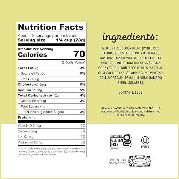 KATZ GLUTEN FREE BREAD CRUMBS PLAIN UNSEASONED. CRISPY FLAVORFUL COATING. PERFECT FOR BAKING & COOKING. KOSHER, DAIRY FREE, SOY FREE, NUT FREE. 12 OZ (PACK OF 1)