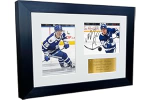 Kitbags & Lockers 12x8 A4 Mitchell Marner Toronto Maple Leafs NHL Autographed Signed Photo Photograph Picture Frame Ice Hocke