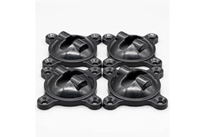 Bendy3D Solutions The Original Tonal Accessory Mount for a DIY Tonal Shelf - Tonal Accessory Storage - Includes Tonal Clips/Mounts/Hooks, Screws, Instructions - Shelf NOT Included