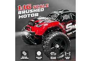 GIME Latest RC Cars Remote Control Truck, 1:16 Remote Control Car for Boys, 2.4GHz Controllable 4WD High Speed Rc Car for Adults and Kids, Toy Gifts for Boys, USB Charging