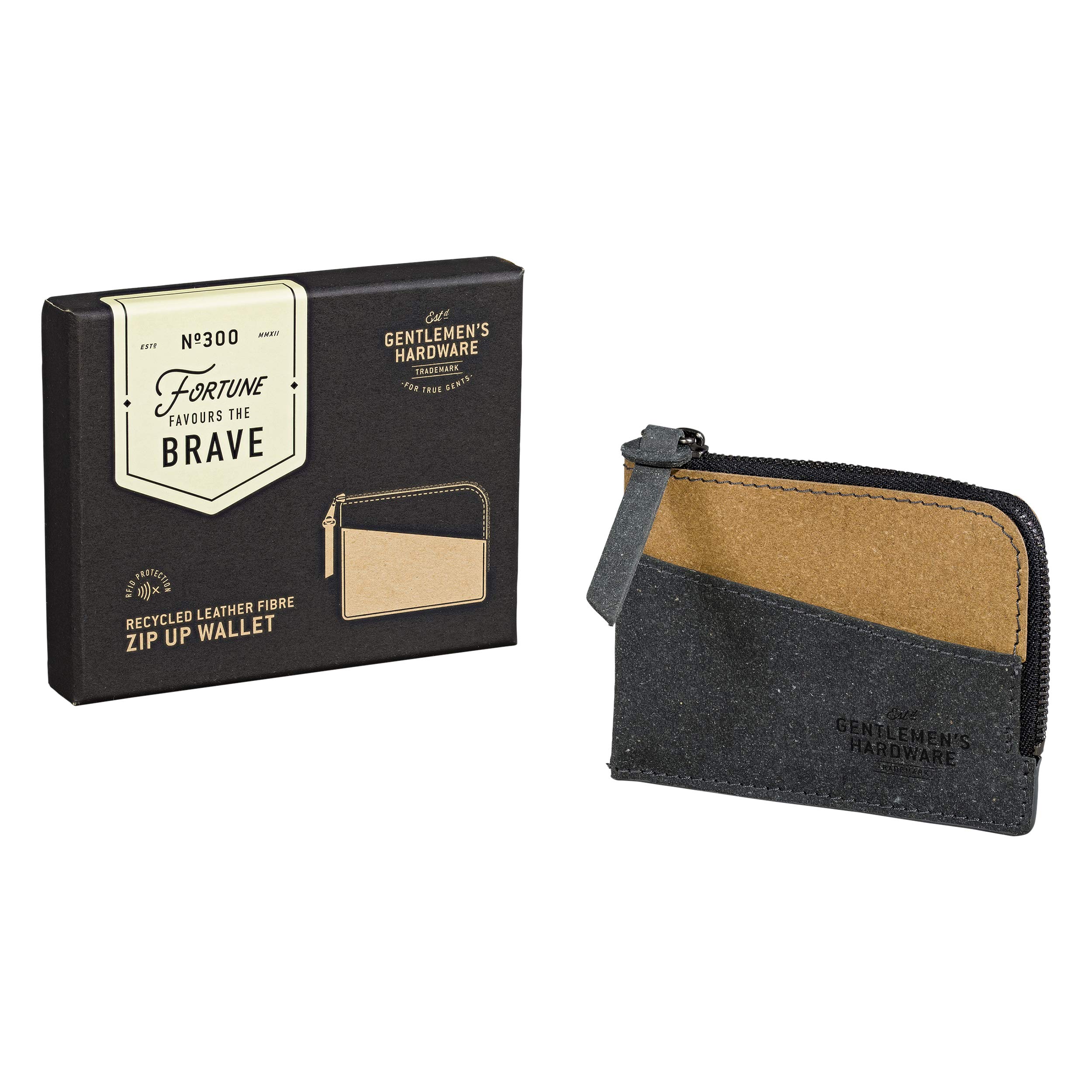 WILD & WOLF Gentlemen's Hardware Coin Pouch 105 centimeters Black