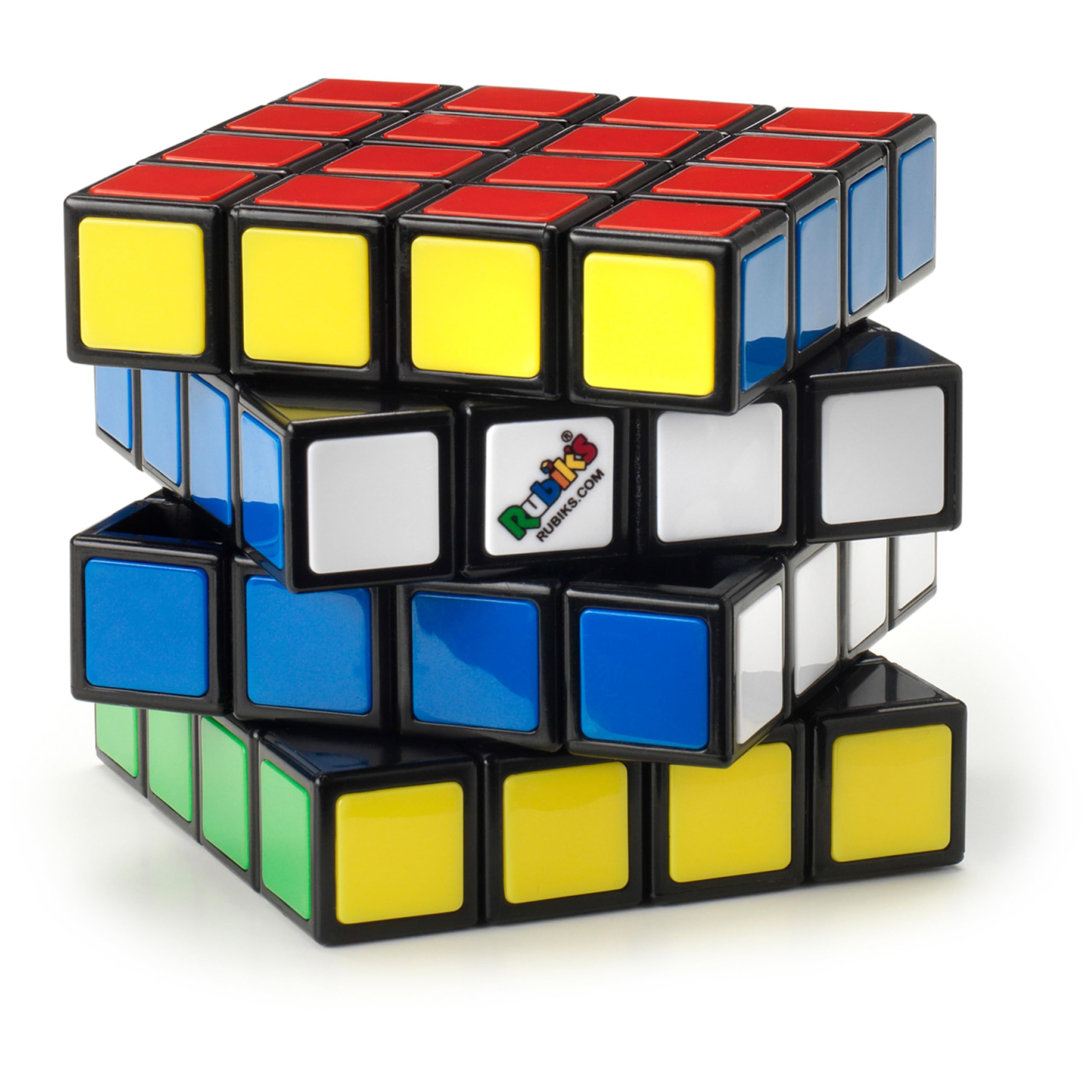 Rubik’s Cube, The Official 4x4 Rubik's Cube, Problem-Solving Brain Teaser, Classic Color-Matching Puzzle, Fidget Toy, Sensory Puzzle for Adults, Teens, Kids, Stocking Stuffers for Ages 8 & Up