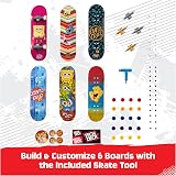 Tech Deck Spongebob Sk8shop Fingerboard Bonus Pack Collectible Mini Skateboards view 3