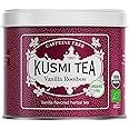Kusmi Tea - Vanilla Rooibos - Organic Flavored Rooibos Tea - Rooibos based Herbal Tea with Vanilla Flavor - Caffeine Free - Enjoy Hot or Iced - Loose Leaf Tea - Tin Box of 3.5 oz for about 50 cups