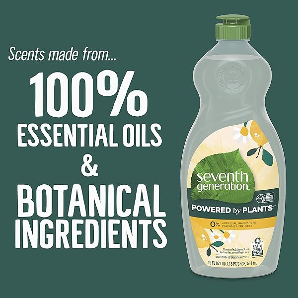 SEVENTH GENERATION SEVENTH GENERATION DISH SOAP LIQUID CHAMOMILE & LEMON SCENT 19 OUNCE, 19 OUNCE